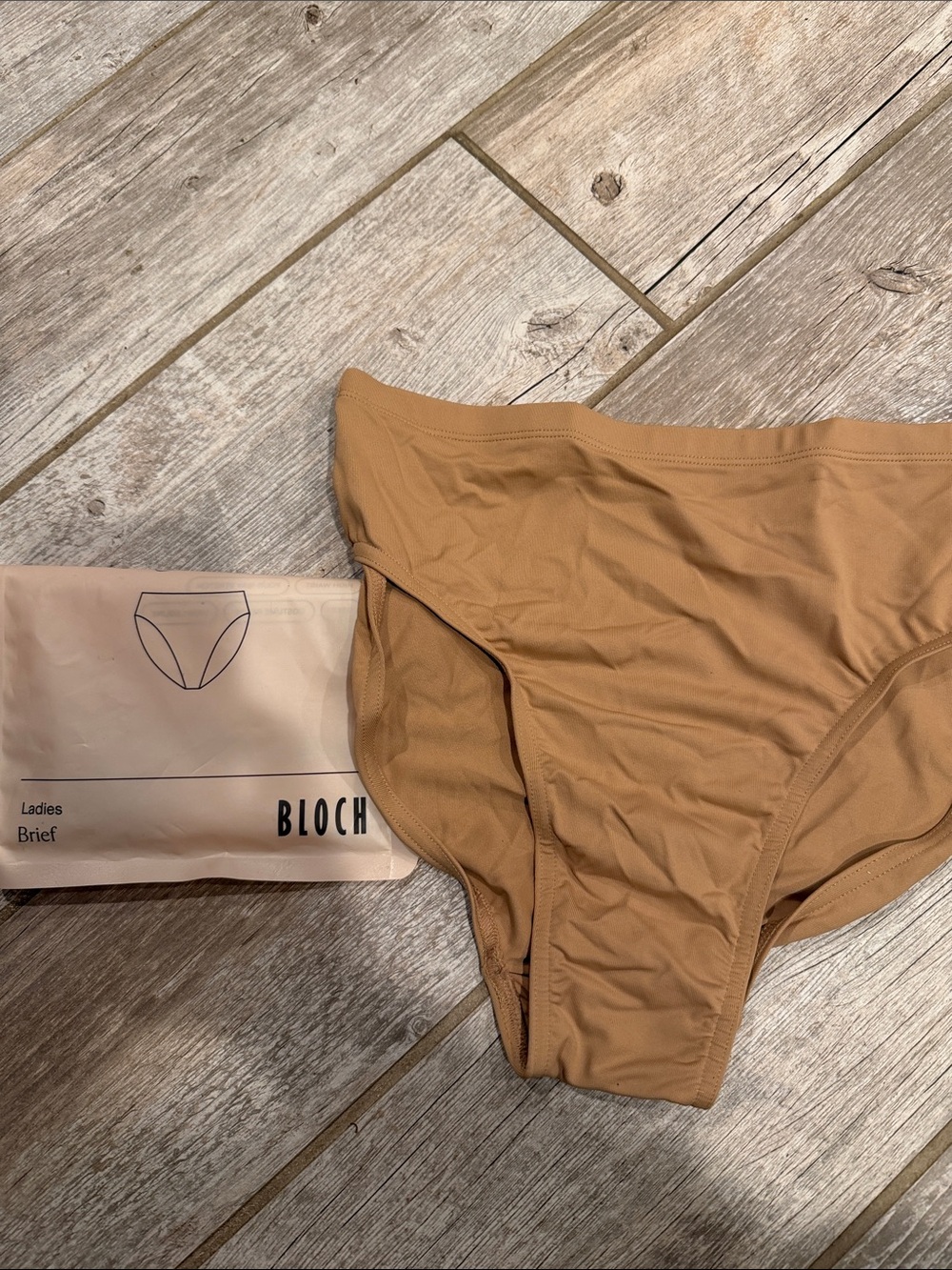 Bloch Tan Ladies dance Brief